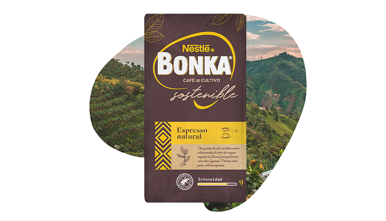 El café Bonka Molido Espresso Natural es perfecto para tu máquina expreso
