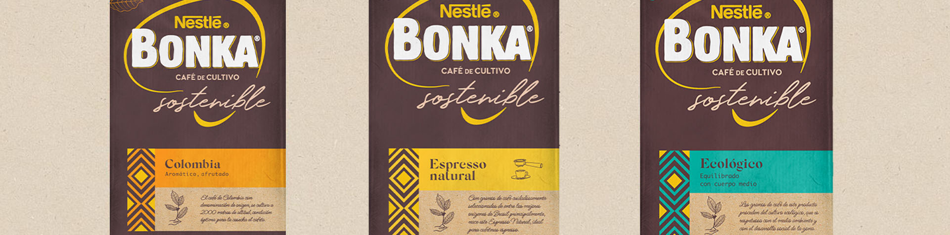 Mejora tus cafés con la gama premium: café espresso, ecológico y de Colombia